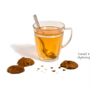 Medové placičky + čaj - produkty fotografie